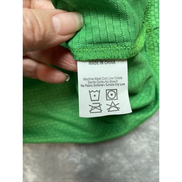 Sacramento Shamrock 5-10K Running Shirt Womens L Green‎ Leslie Jordan 2024 - Picture 5 of 8